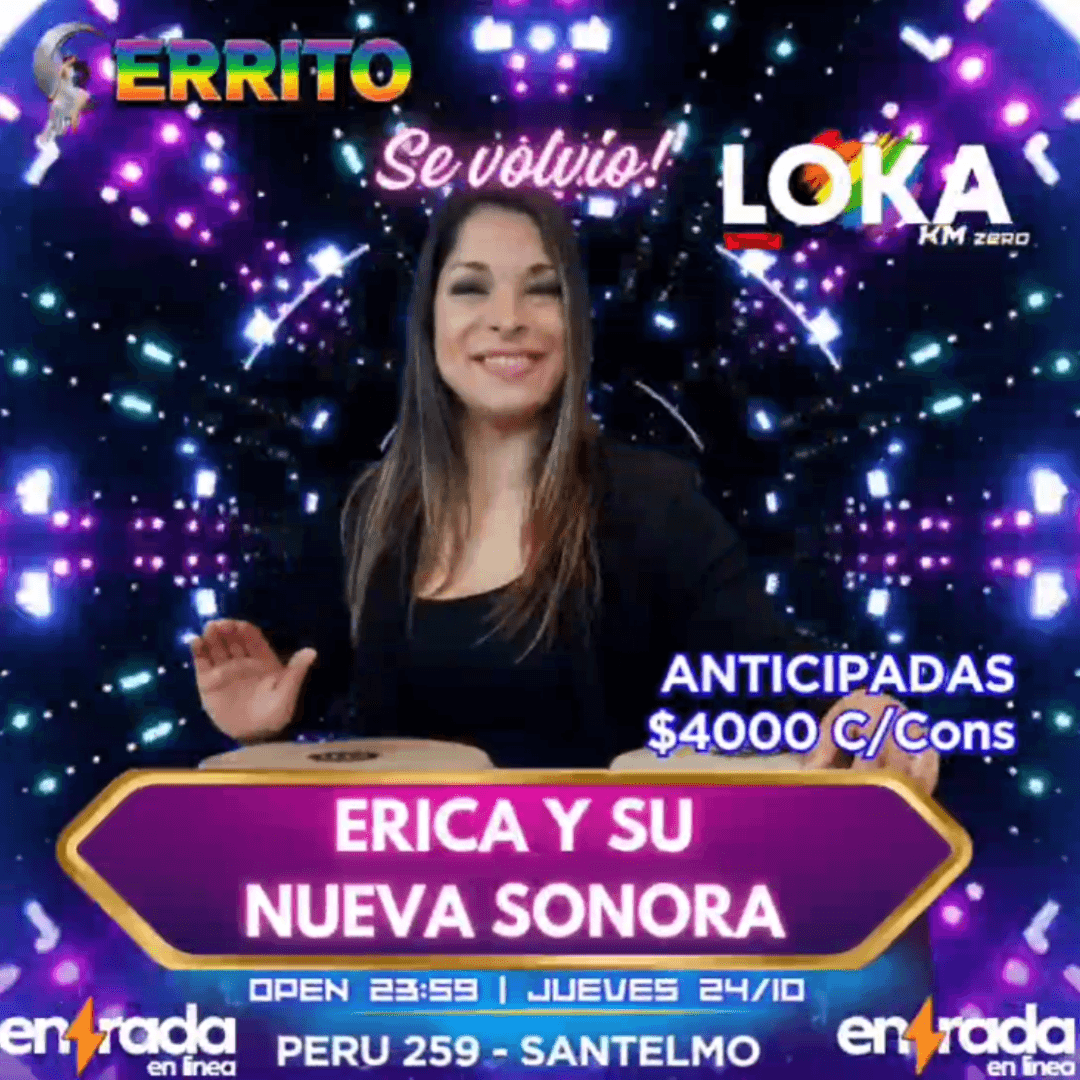 ERICA Y SU NUEVA SONORA