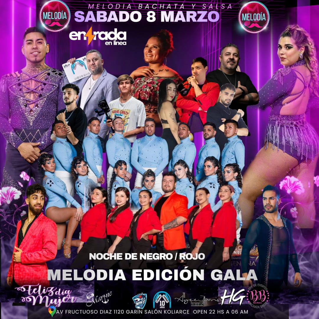 GALA MELODÍA| BACHATA Y SALSA