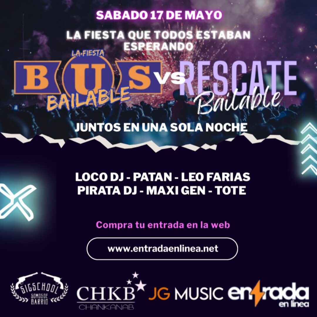 BUS BAILABLE VS. RESCATE BAILABLE