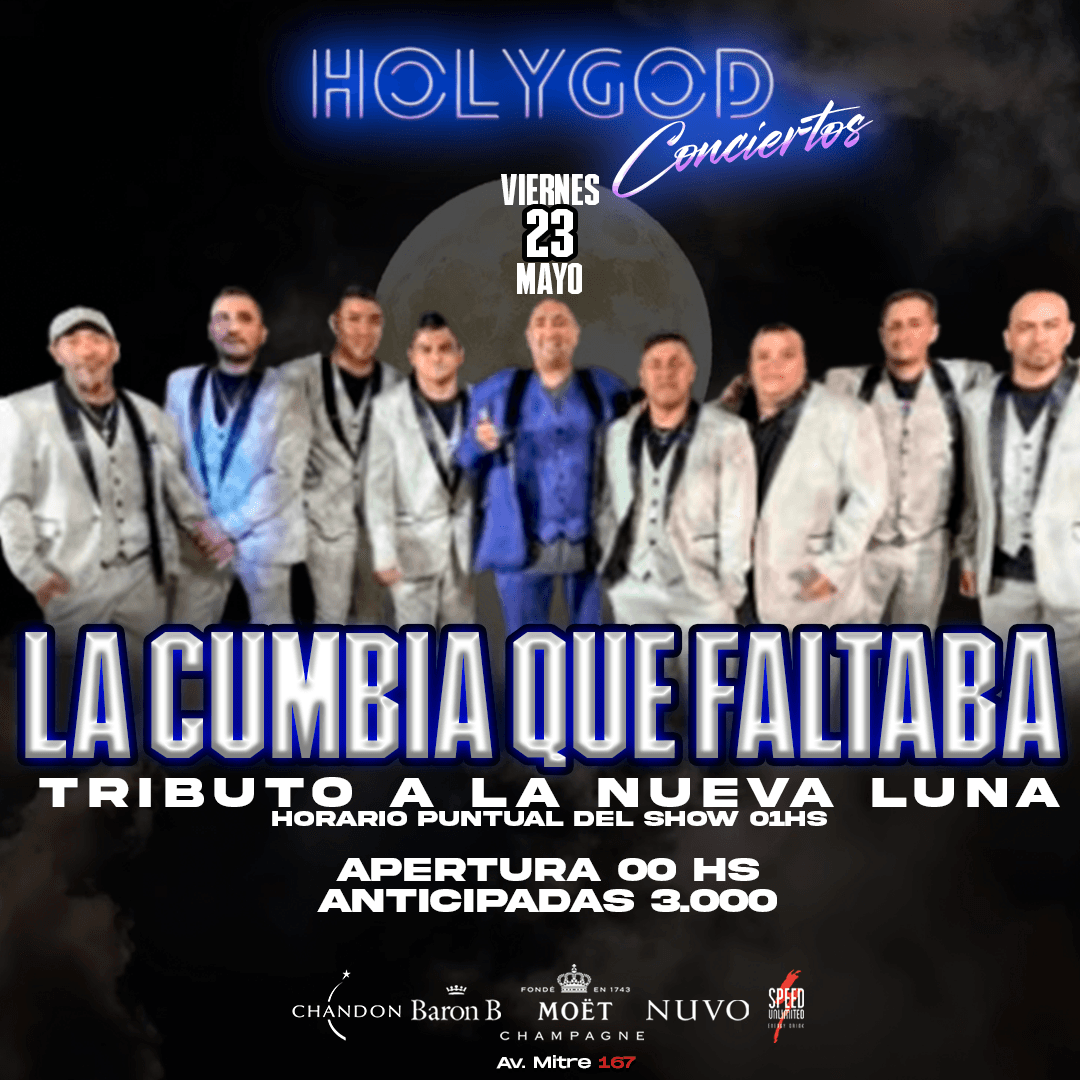 HOLYGOD | LA CUMBIA QUE FALTABA