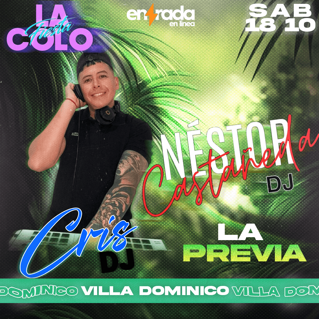 FIESTA LA COLO | VILLA DOMINICO 18/10