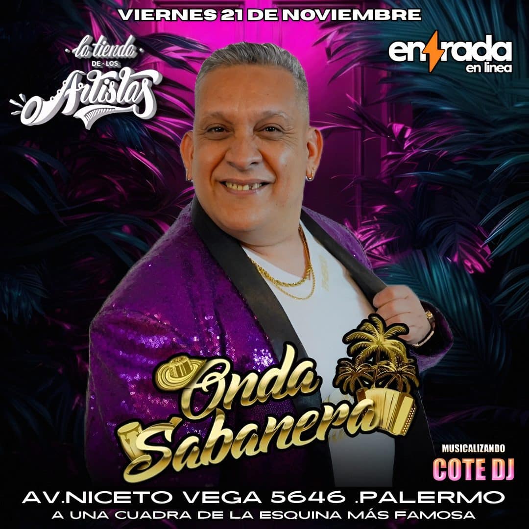 ONDA SABANERA | LA TIENDA 21/11