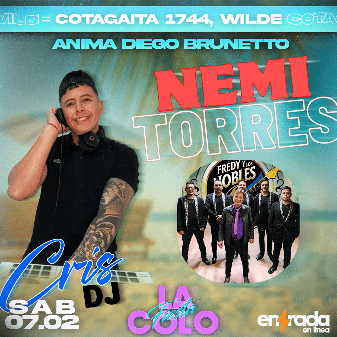 FIESTA LA COLO | FREDY Y LOS NOBLES 07/02