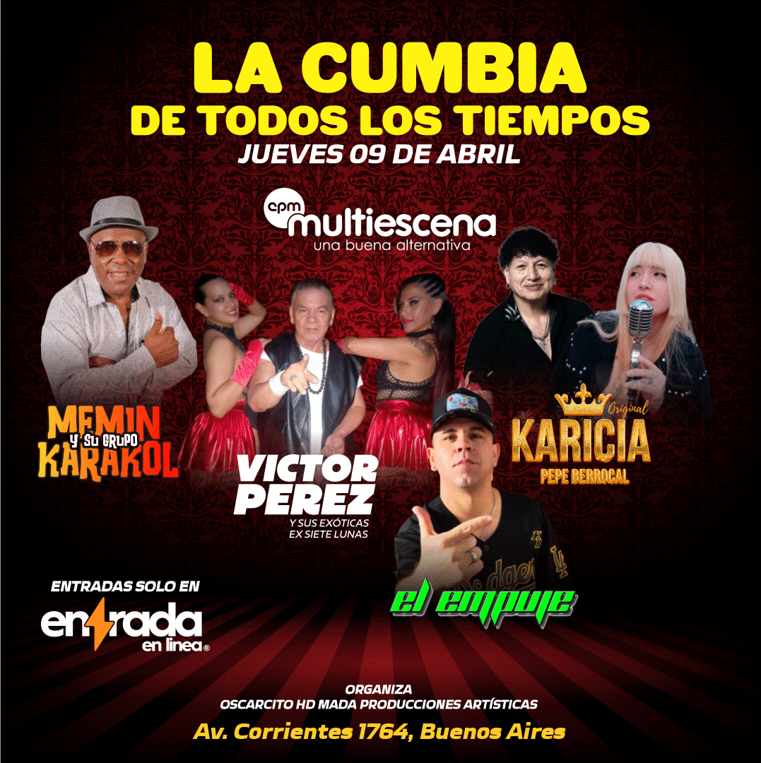 LA CUMBIA DE TODOS LOS TIEMPOS | 09/04