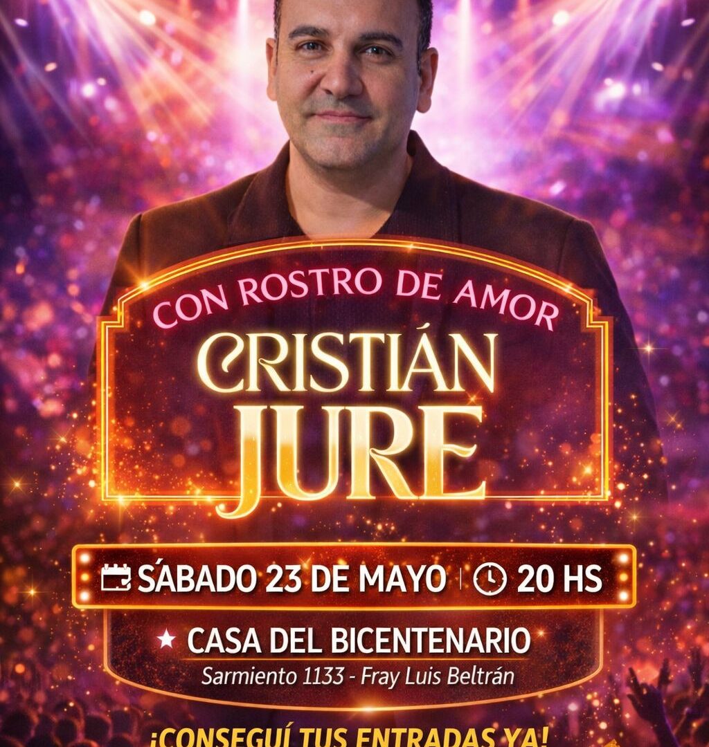 CRISTIAN JURE | CON ROSTRO DE AMOR - 23 DE MAYO