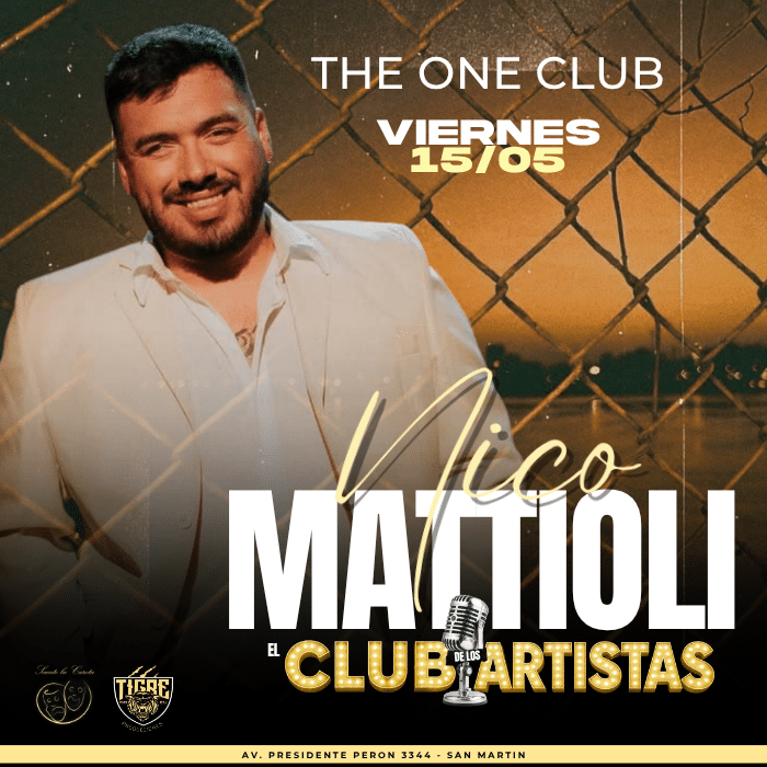 NICO MATTIOLI | THE ONE CLUB 15/05