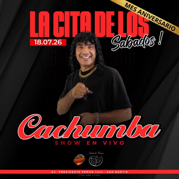 LA CITA DE LOS SABADOS | CACHUMBA