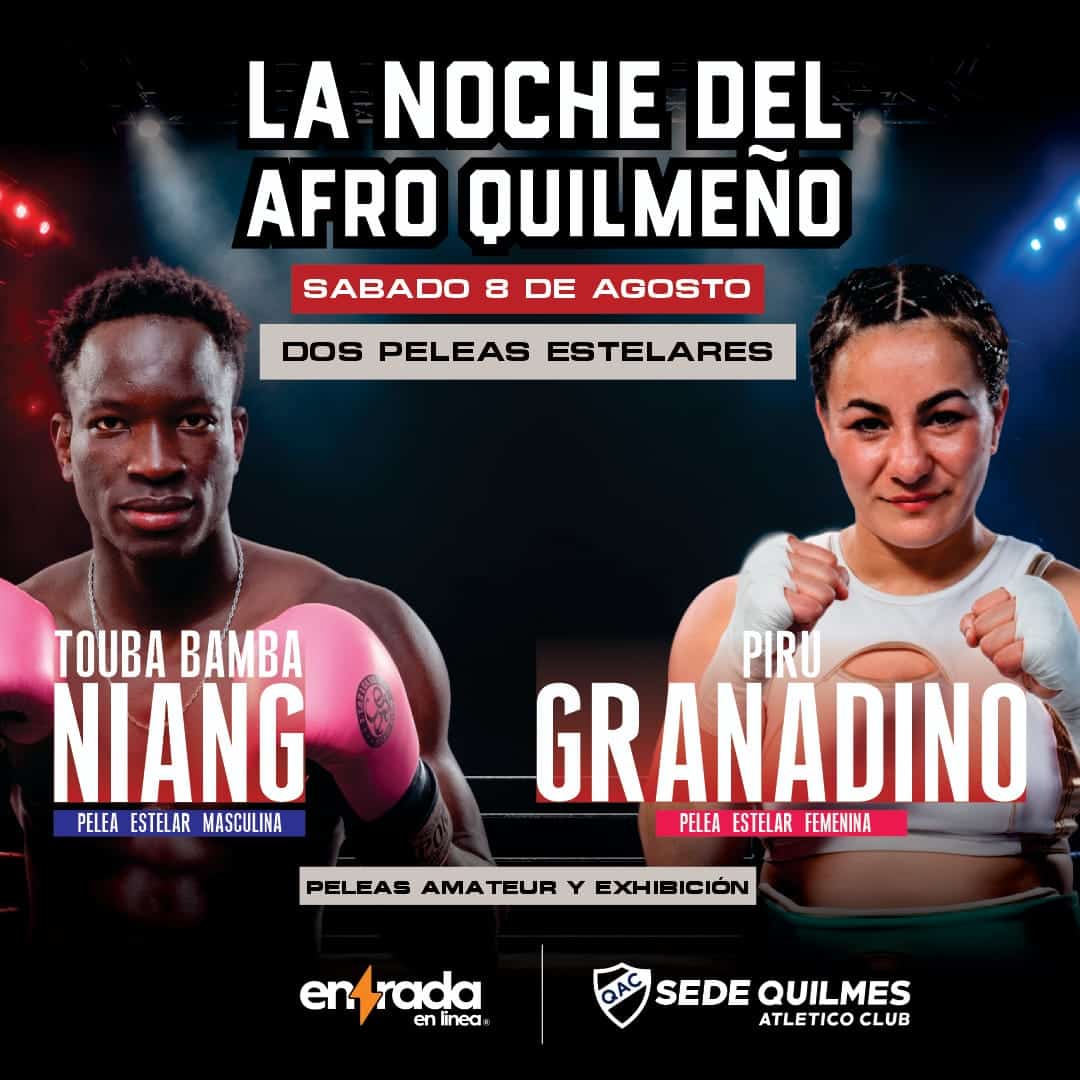 LA NOCHE DEL AFRO QUILMEÑO | BOXEO 08/08