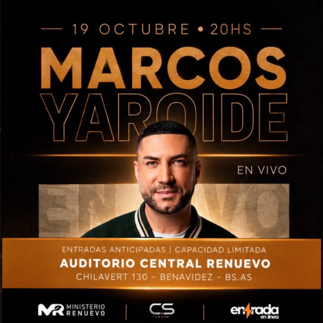 MARCOS YAROIDE | TOUR CIELOS ABIERTOS – BENAVIDEZ 19/10