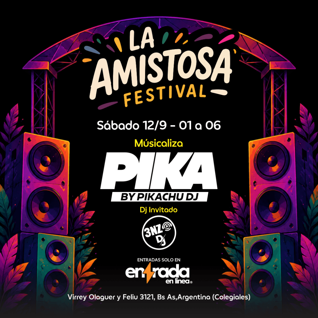 LA AMISTOSA FESTIVAL | 12/09
